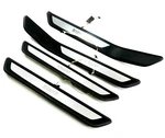 2009 Bmw 750I (F01) Front & Rear Lighted Door Sill Scuff Panel Trim SET-4. Fixed Price $37.39.