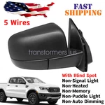 Mirror Fits 2019-2022 Ford Ranger Passenger Side 5 Pins Blind Spot KB3Z17682F. Fixed Price $89.99.