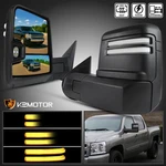 Fits 2007-2013 Chevy Silverado Sierra 1500 Power Heated Tow Mirrors Led Signal. Fixed Price $311.96.