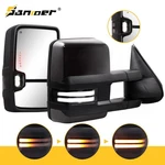 Gloss Black Towing Mirrors Switchback For 03-06 Silverado Gmc Sierra 1500 2500HD. Fixed Price $229.99.