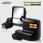 Towing Mirrors For 2019-2024 Chevy Silverado 1500 Power Heated Bsm. Fixed Price $399.99.