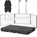 360 Degree Viewing Angle Self Hair Cutting Mirror Clear Hd Glass Tri Fold. Fixed Price $22.69.