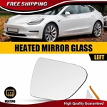 For 2017-2023 Tesla Model Car Mirror Glass Heated Driver Left Side TA1324101. Fixed Price $15.19.