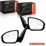 A-premium Pair Power Mirror W/manual Fold Signal Heated For Hyundai Tucson 16-18. Fixed Price $142.09.