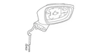 Bmw Rh Door Mirror Assy 51-16-8-137-376 For 525I, 525IT, 530I, 540I & M5. Fixed Price $190.04.